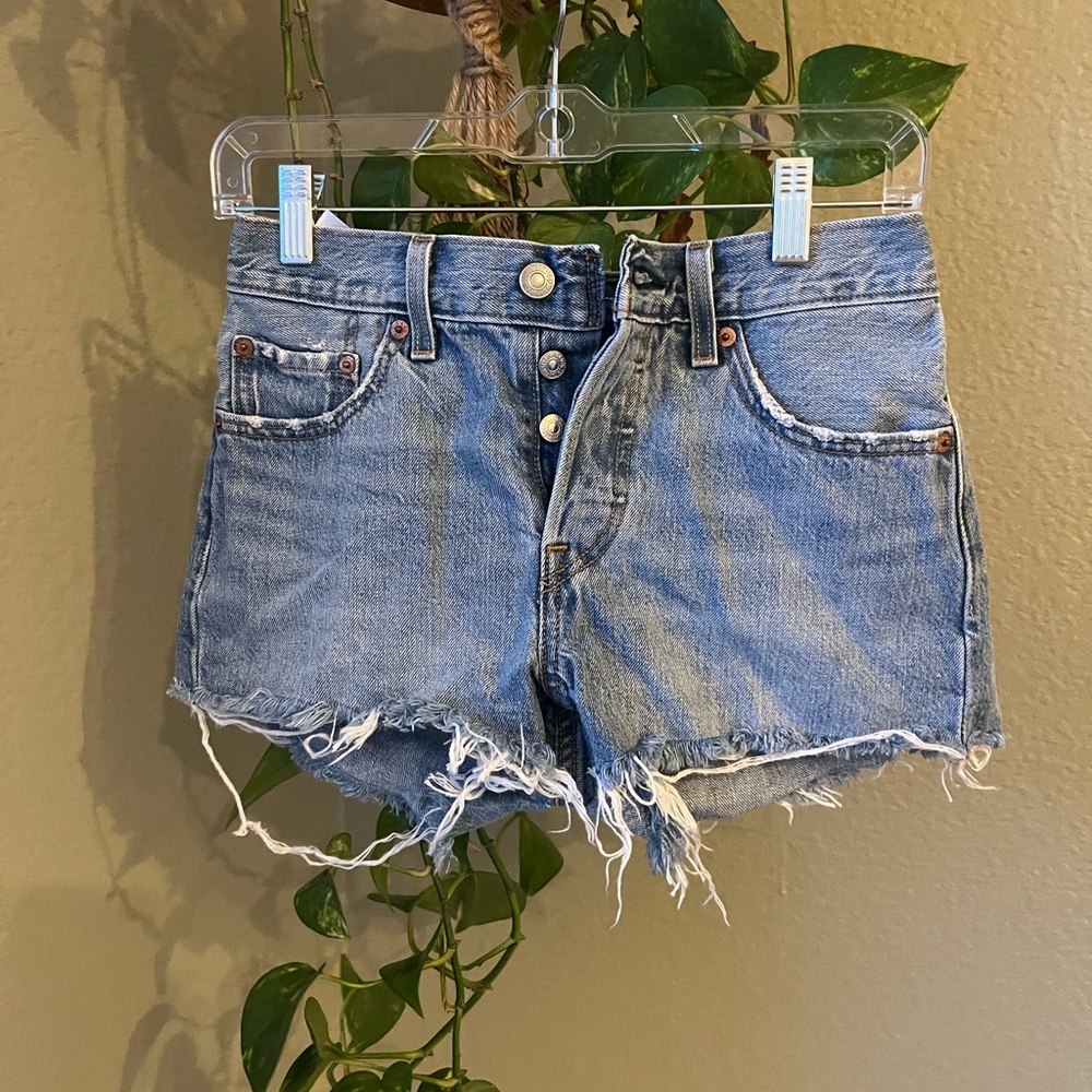 Levi Denim Cut Off Shorts